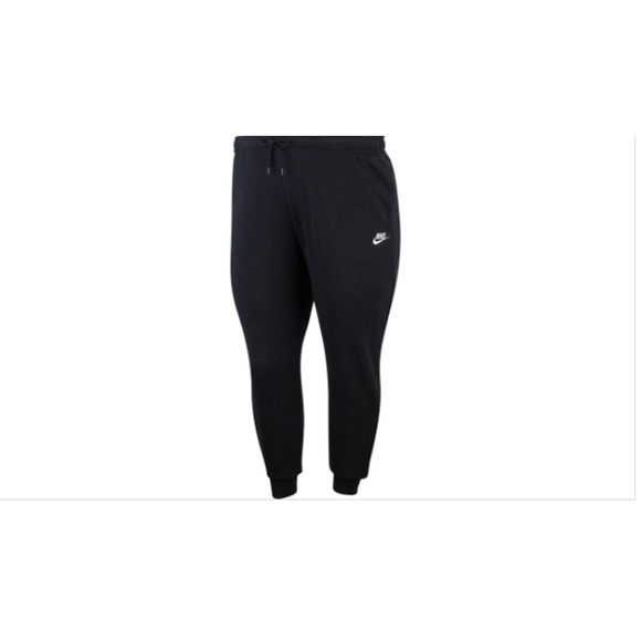 Nike Plus Size Sportswear Club Fleece Joggers Black 1X 12619 - Picture 1 of 1